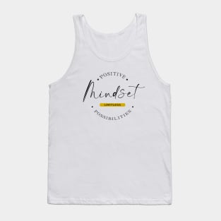 Positive Mindset, Limitless Possibilities | Think Positive Tank Top